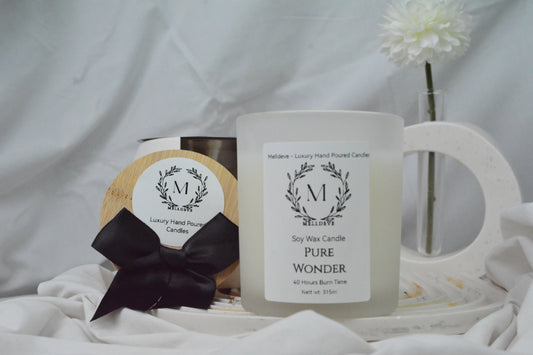 Luxury Soy Wax Candle - Pure Wonder