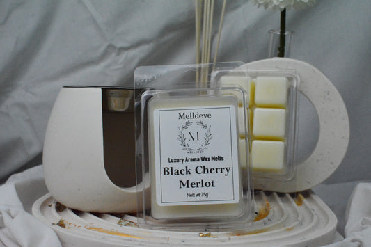 Melldeve Luxury Wax Melt - Black Cherry Merlot