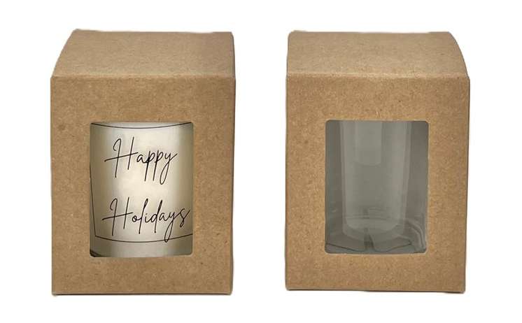 Craft Cardboard Box for 95ml Candle Jar
