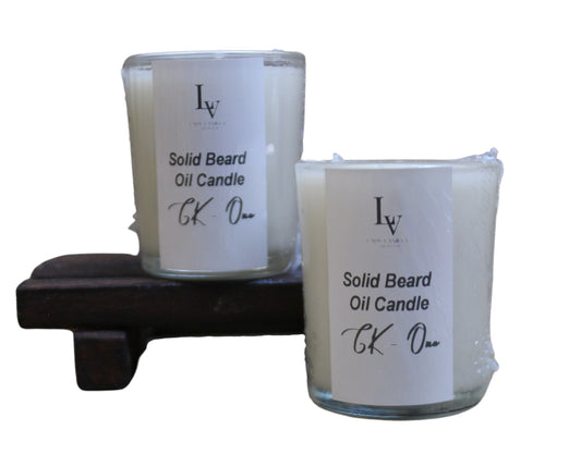 CK One Solid Beard Oil Candle