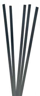 Fibre Diffuser Reeds Set of 5 - 3mm x 15cm Black Single Set