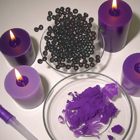 10g Violet Candle Dye