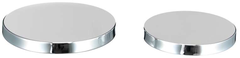 Shiny Silver Lid to Fit 80mm (315ml) -100mm (550ml)