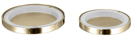 Shiny Gold Lid to Fit 80mm (315ml) -100mm (550ml)