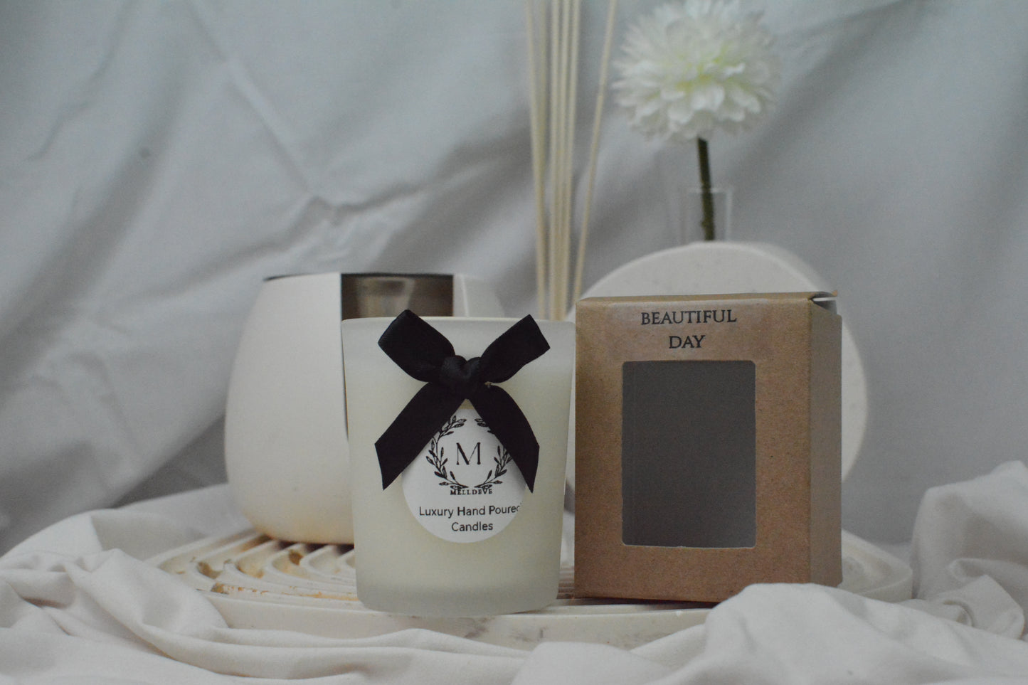 Luxury Votive Soy Wax Candle - Beautiful Day