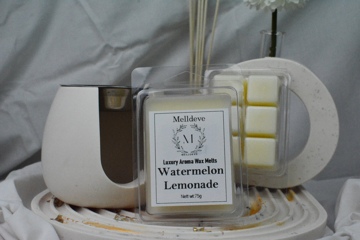 Melldeve Luxury Wax Melts - Watermelon Lemonade