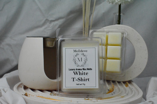 Melldeve Luxury Wax Melts - White T-Shirt