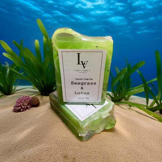Seagrass & Lotus Glycerin Soap Bar