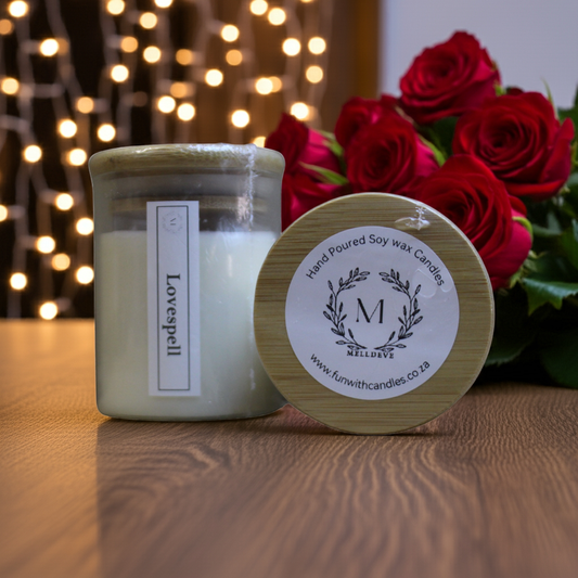 Lovespell Jar Candle