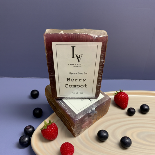 Berry Compot Glycerin Soap Bar