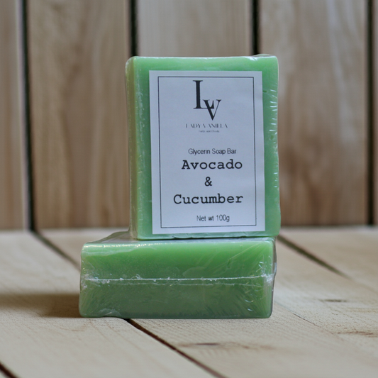 Avocado & Cucumber Glycerin Soap Bar