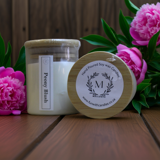 Peony Blush Jar Candle