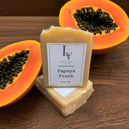 Papaya Fresh Soap Bar