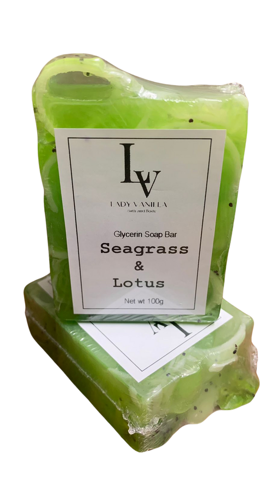 Seagrass & Lotus Glycerin Soap Bar