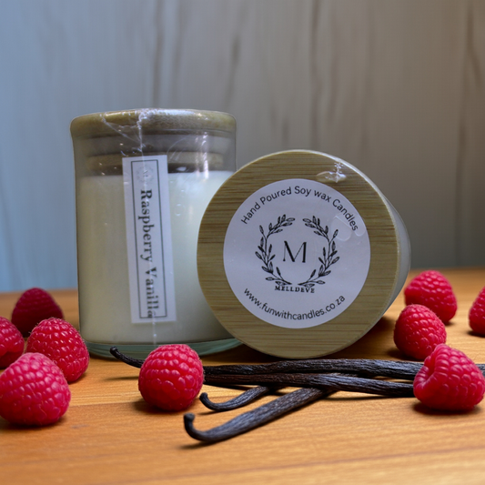 Raspberry Vanilla Jar Candle