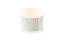 Ice Cream Tubs (Striped) Baby Blue