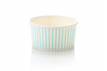 Ice Cream Tubs (Striped) Baby Blue