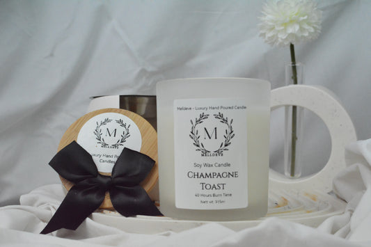 Luxury Soy Wax Candle - Champagne Toast