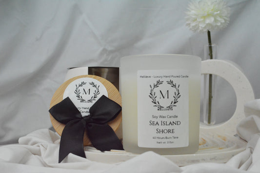 Luxury Soy Wax Candle - Sea Shore Island