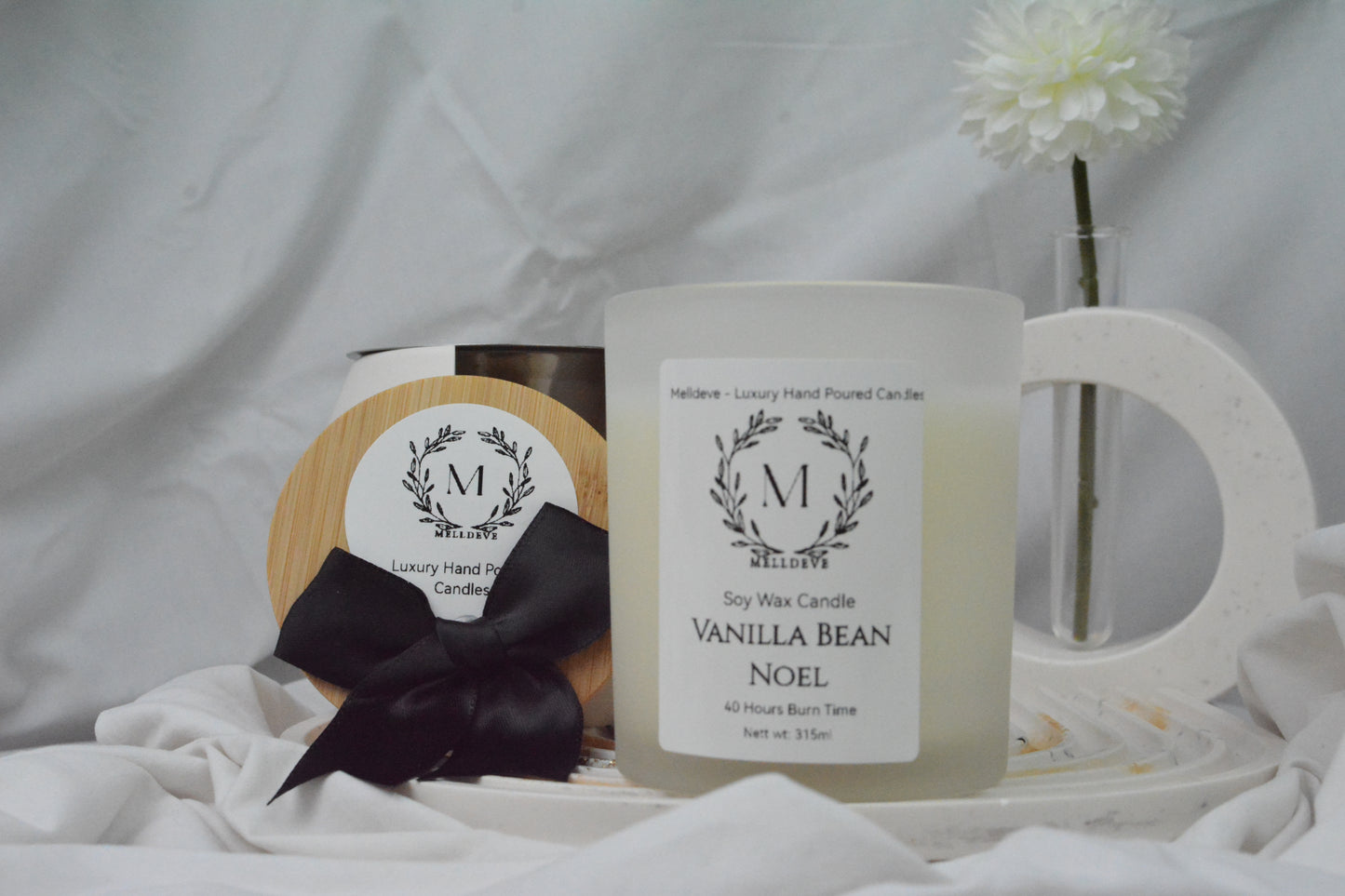 Luxury Soy Wax Candle - Vanilla Bean Noel