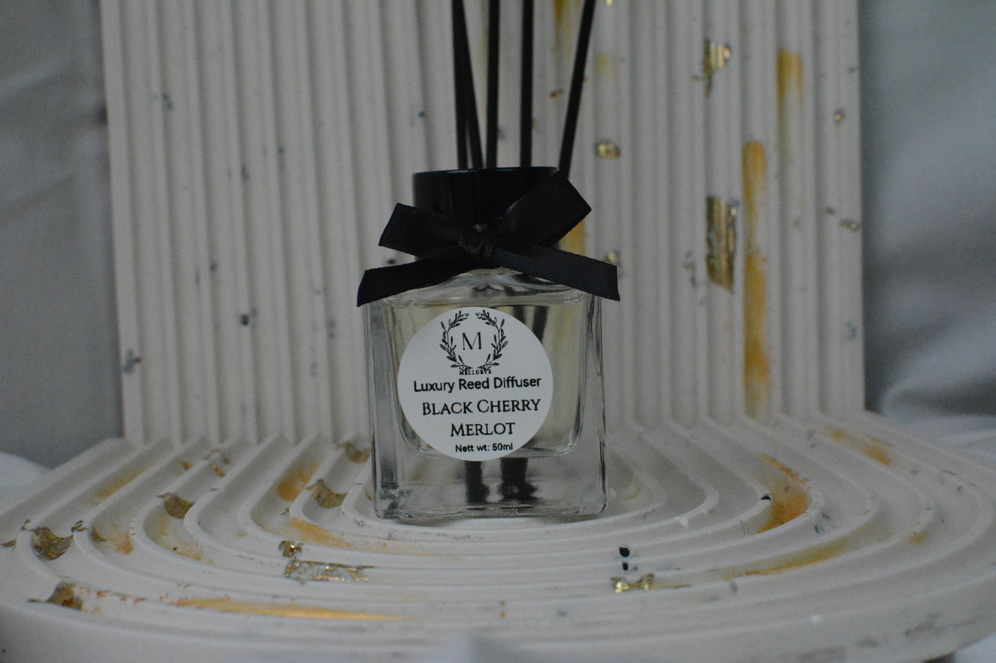 Melldeve Luxury Diffuser - 50ml Black Cherry Merlot