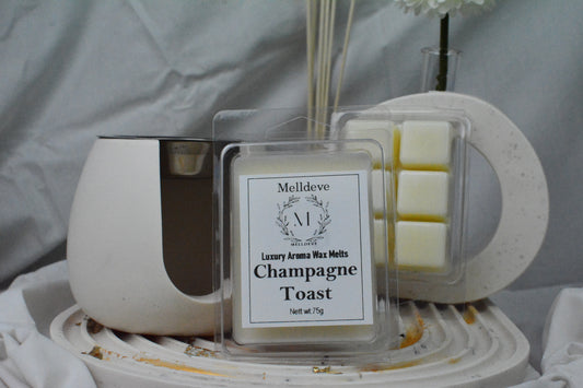 Melldeve Luxury Wax Melt - Champagne Toast