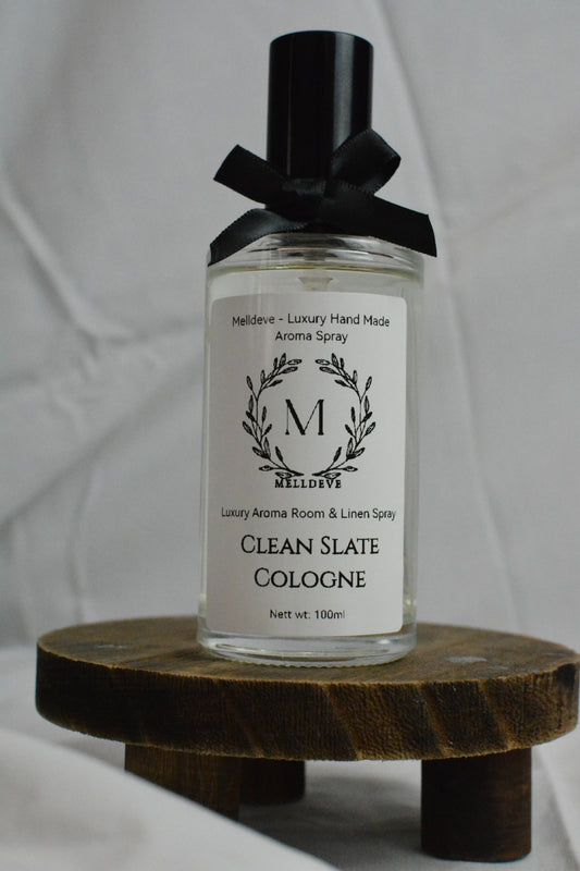 Melldeve Room & Linen Spray - Clean Slate Cologne