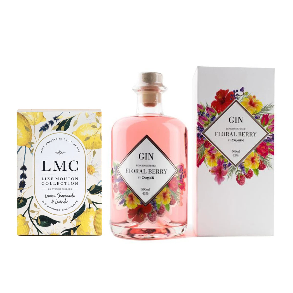 FLORAL BERRY GIN AND TEA COMBO