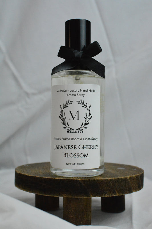 Melldeve Room & Linen Spray - Japanese Cherry Blossom