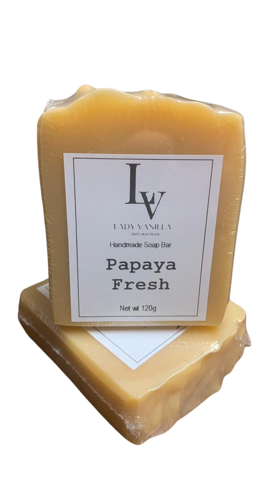 Papaya Fresh Soap Bar