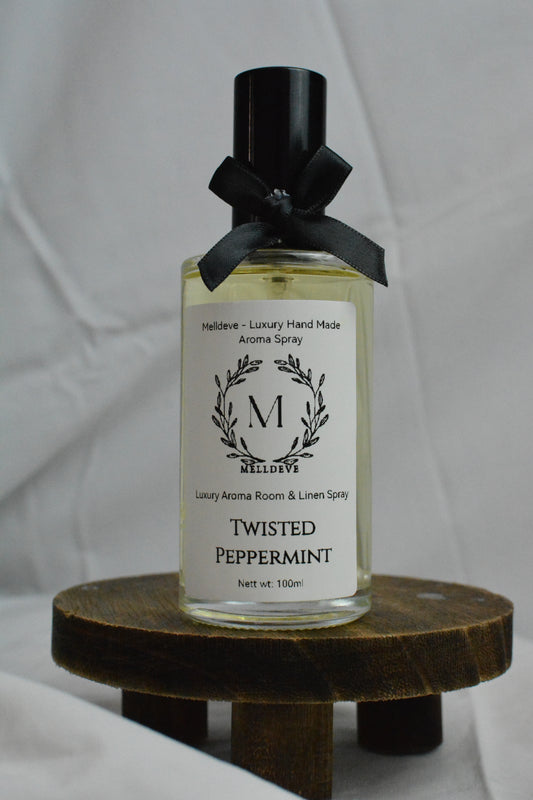 Melldeve Room & Linen Spray - Twisted Peppermint
