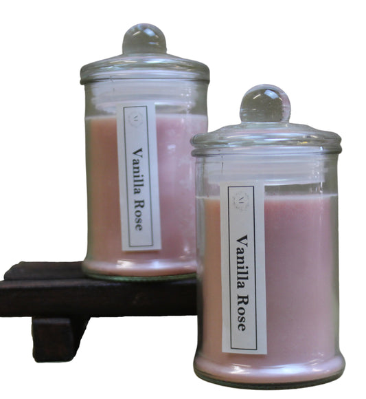 Vanilla Rose Jar Candle