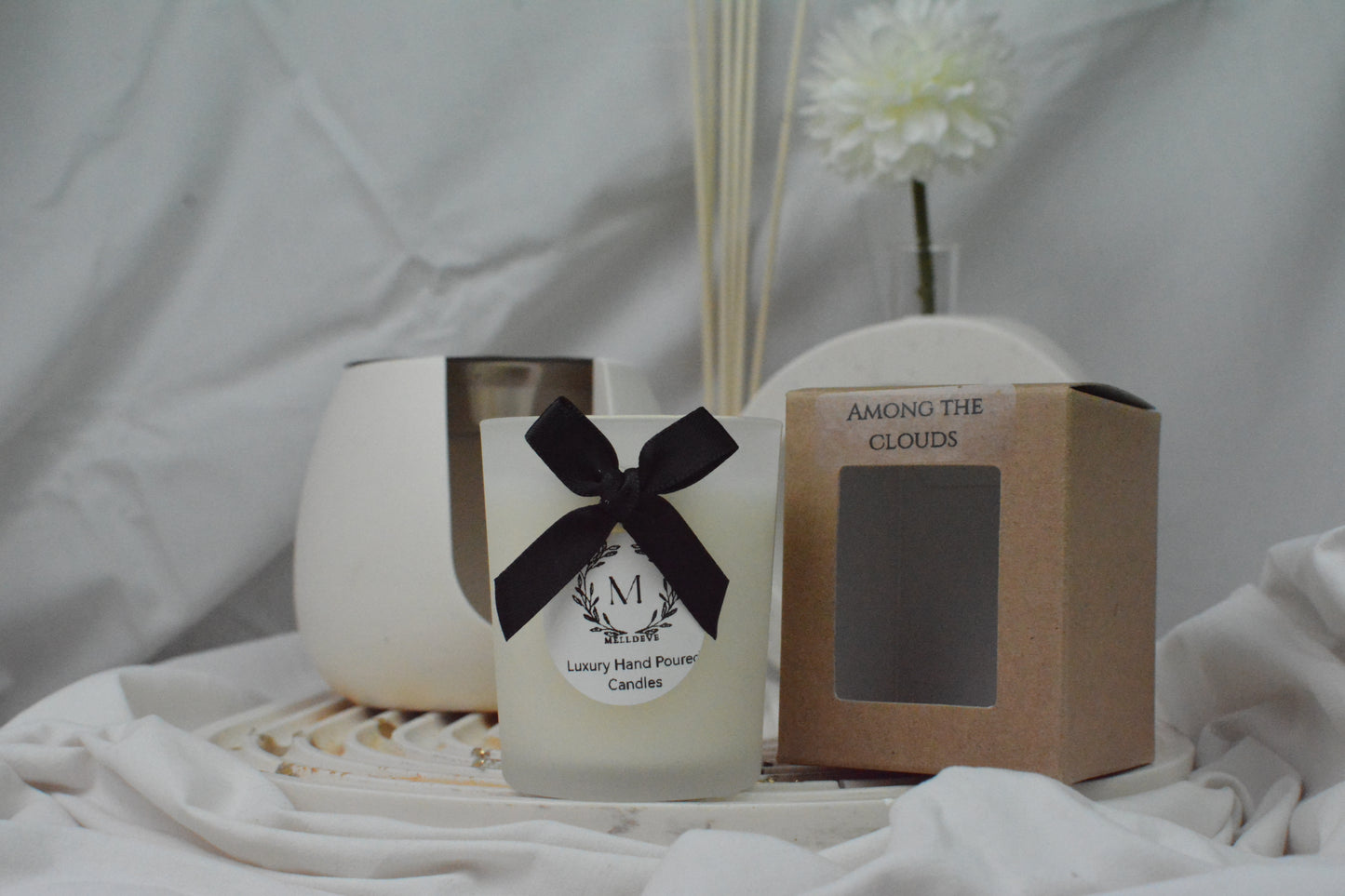 Luxury Votive Soy Wax Candle - Among the Clouds