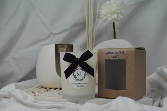 Luxury Votive Soy Wax Candle - Champagne Toast