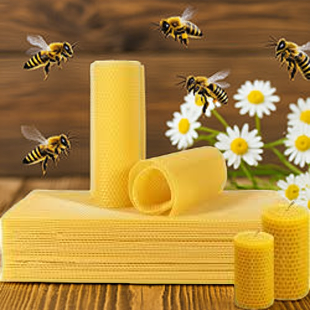 Beeswax Sheets Single Sheets