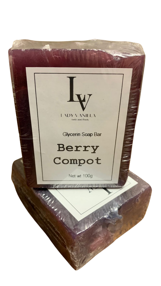 Berry Compot Glycerin Soap Bar