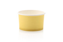 Ice Cream Tubs (Vintage) Yellow