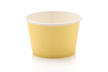 Ice Cream Tubs (Vintage) Yellow