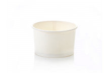 Ice Cream Tubs (Vintage) White